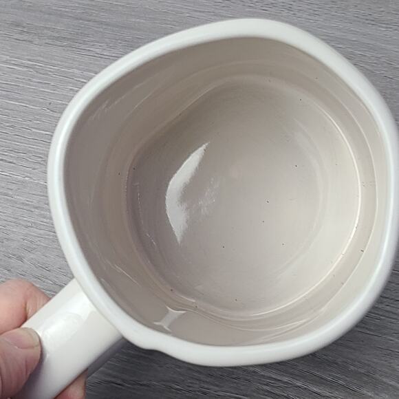 Rae Dunn Magenta Artisan White Ceramic Mug Matcha Latte - Picture 4 of 7